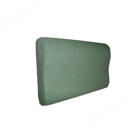 恒万服饰厂家 应急救灾 军绿色硬质棉枕头 户外拉练棉枕