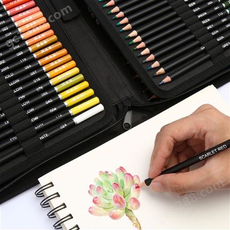 H&B厂家直供145件油性绘画套装 素描彩色铅笔 美术绘画用品套装批发